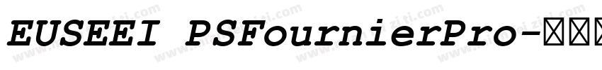EUSEEI PSFournierPro字体转换